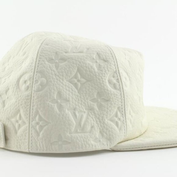 Louis Vuitton Virgil Monogram Taurillon Leather Casquette Baseball Cap 12LVJ1025 main image 8